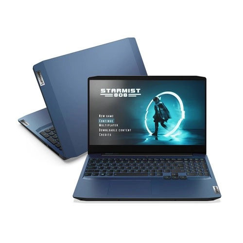 Notebook Lenovo Gaming 3-15IMH-82CGS00100 - Intel Core i5-10300H - GTX 1650 - RAM 8GB - 256GB SSD - Tela 15.6” - Linux