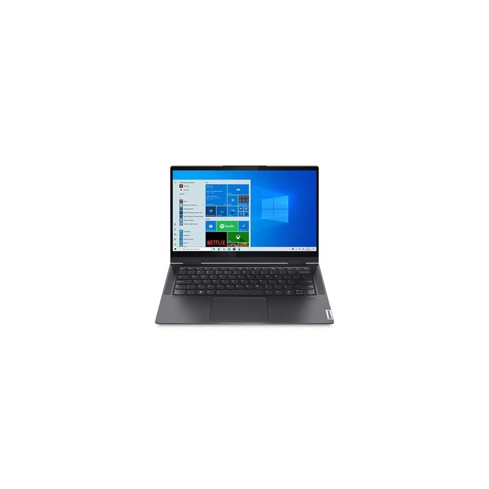 Notebook 2 em 1 Lenovo Yoga 7i 82LW0000BR - Grafite - Intel Core i5-1135G7 - RAM 8GB - SSD 256GB - Tela 14" - Windows 10