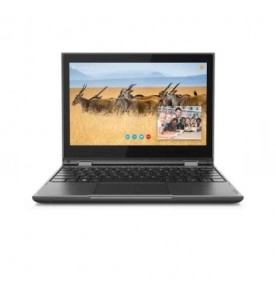 Notebook Lenovo 300E-81M9003PBR - Preto - Intel Celeron N4100 - RAM 4GB - SSD 64GB - Tela 11.6" - Windwos 10 Pro Education