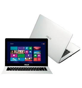 Notebook Asus X451CA-BRAL-VX189H Branco - Intel Core i3-2375M - RAM 4GB - HD 750GB - LED 14" - Windows 8
