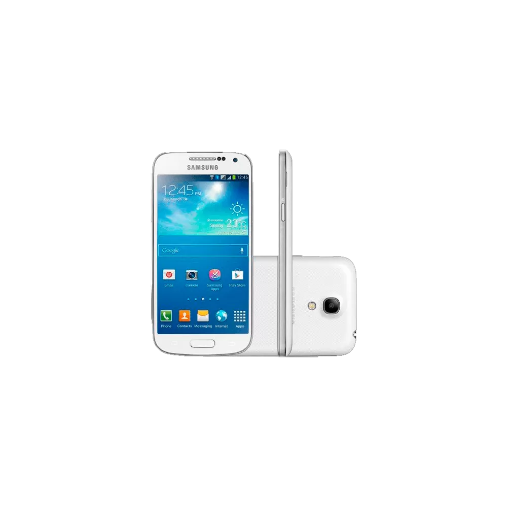 Smartphone Samsung Galaxy S4 Mini i9192 - Dual-Chip - 8GB - Branco - Android 4.2