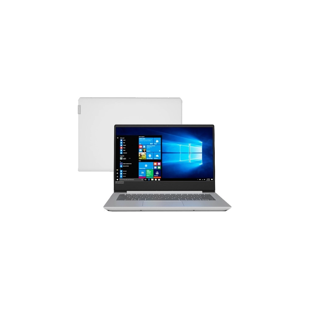 Notebook Lenovo B330S-81JU0003BR - Prata - Intel Core i5-8250U - RAM 4GB - SSD 128GB - Tela 14" - Windows 10
